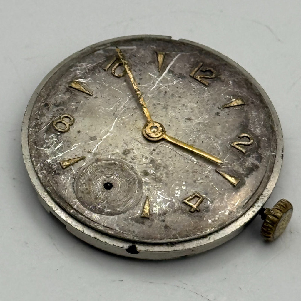 Record 620 Watch Movement - 15 Jewels - For Parts / Repair - 27mm