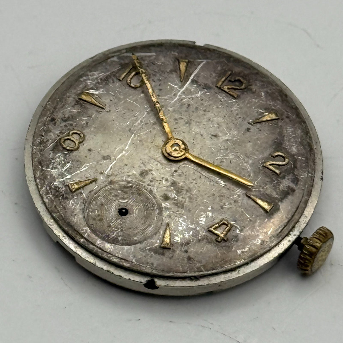 Record 620 Watch Movement - 15 Jewels - For Parts / Repair - 27mm