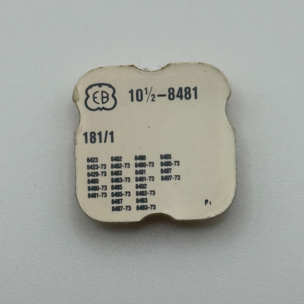 EB 8481 Complete Barrel- 10 1/2 - 181/1 - New Old Stock - Watch Parts