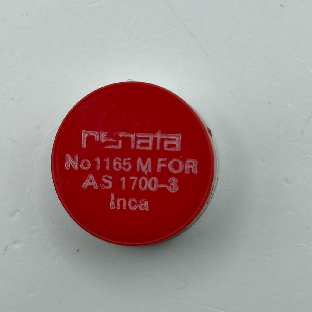AS 1700-3 Balance Wheel Complete And Spring Renata 1165 Watch Movement Parts NOS