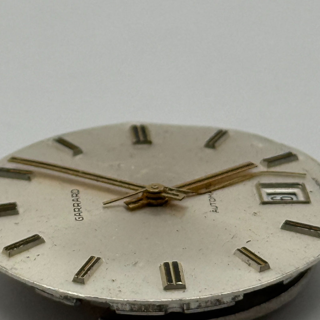 MSR S76/28 Watch Movement Garrard Date 21 Jewels Swiss Automatic Parts 25.9mm