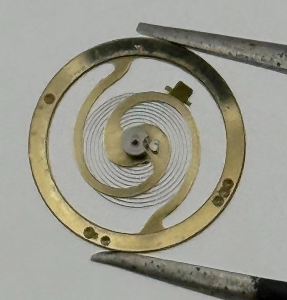 RL 7013 Balance Wheel Complete And Spring 10½’’’ 4884/1 Watch Movement Parts NOS