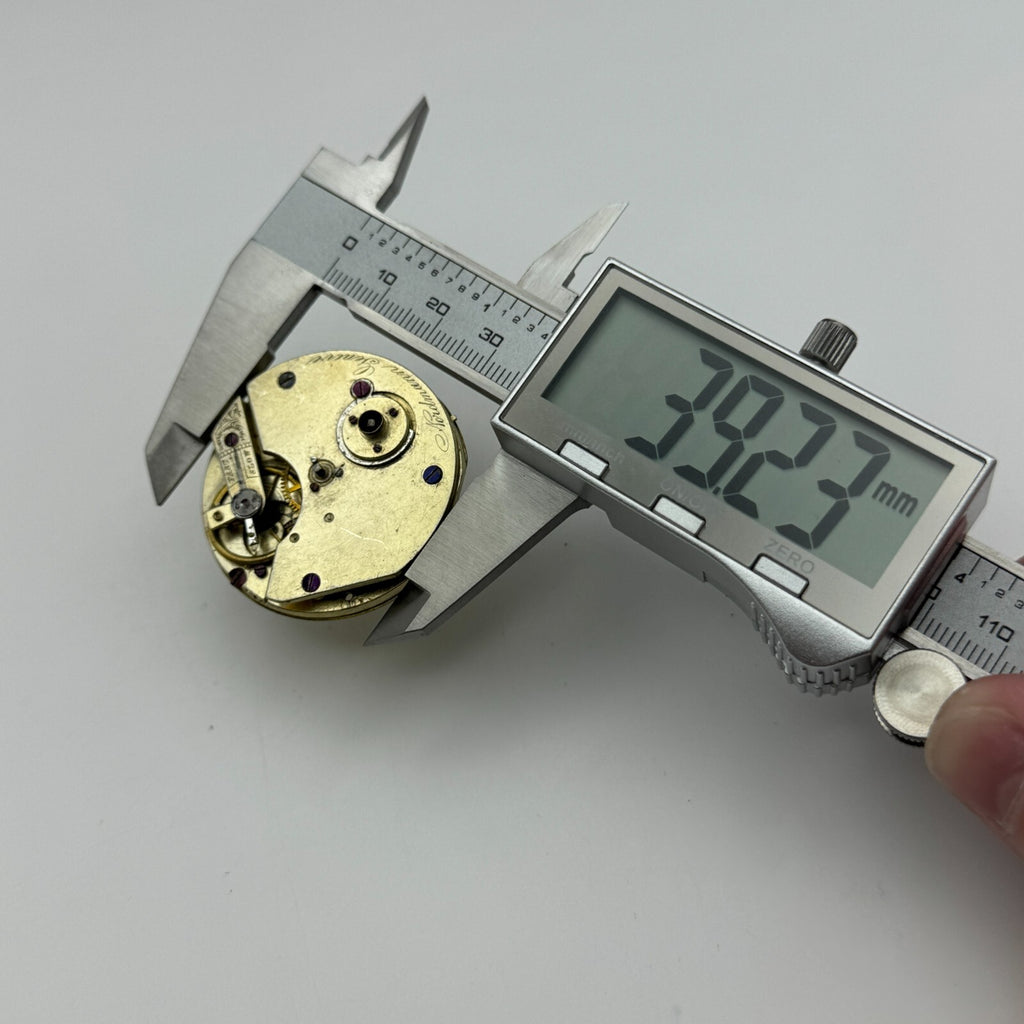 Nordmann Geneve Antique Key Wound Pocket Watch Movement Parts Repair 40.7mm