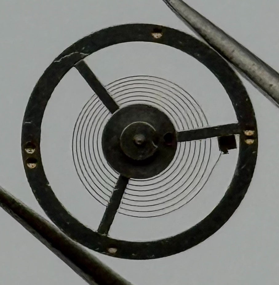 BFG 865 PL Balance Wheel Complete And Spring Renata 65 Watch Movement Parts NOS