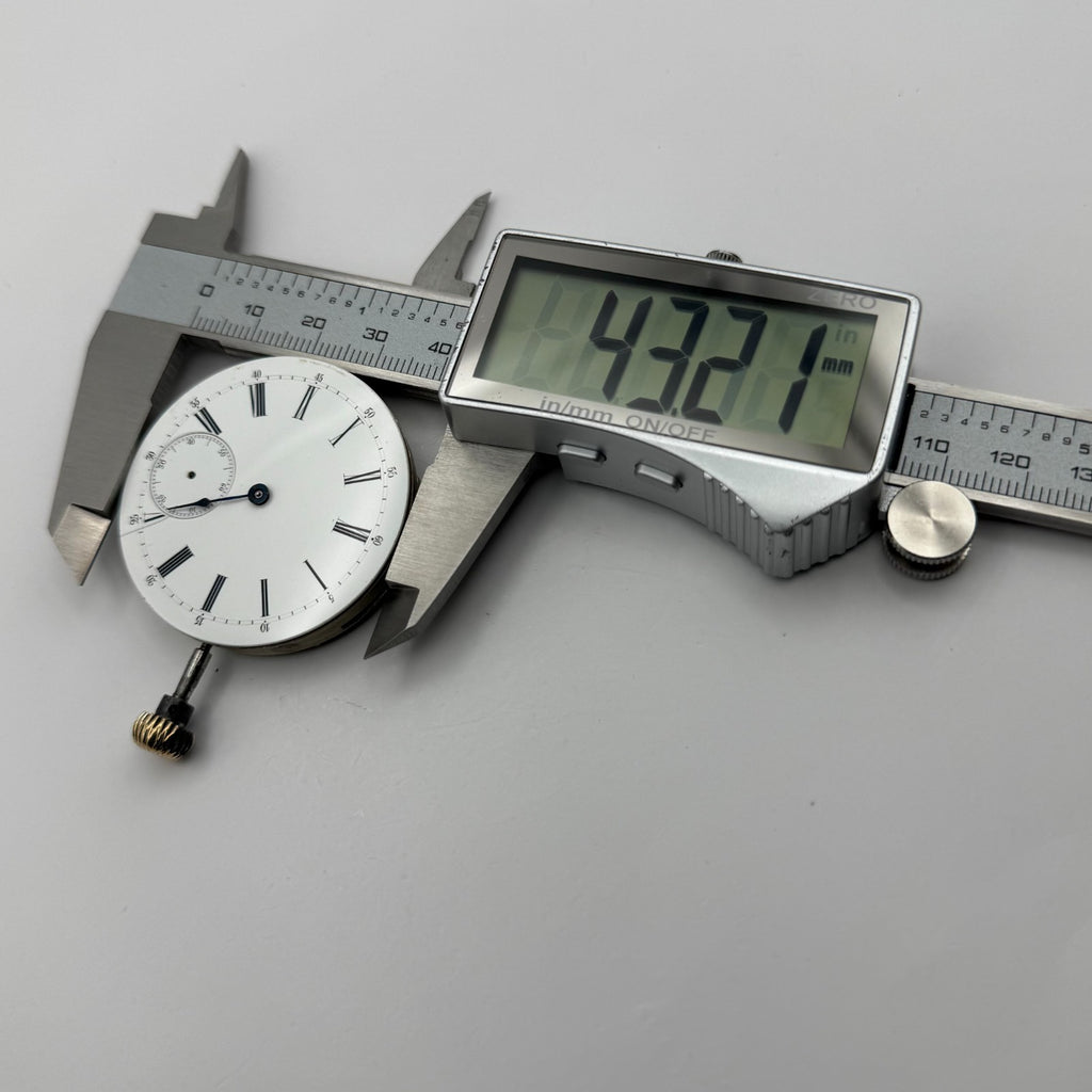 High Grade Pocket Watch Movement Running Antique Hunter Parts Repair 42.8mm