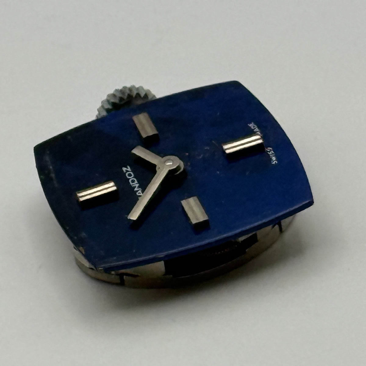 Stone Dial Watch Movement SGT Sandoz Ladies 17 Jewels Manual Wind Parts 12.7mm