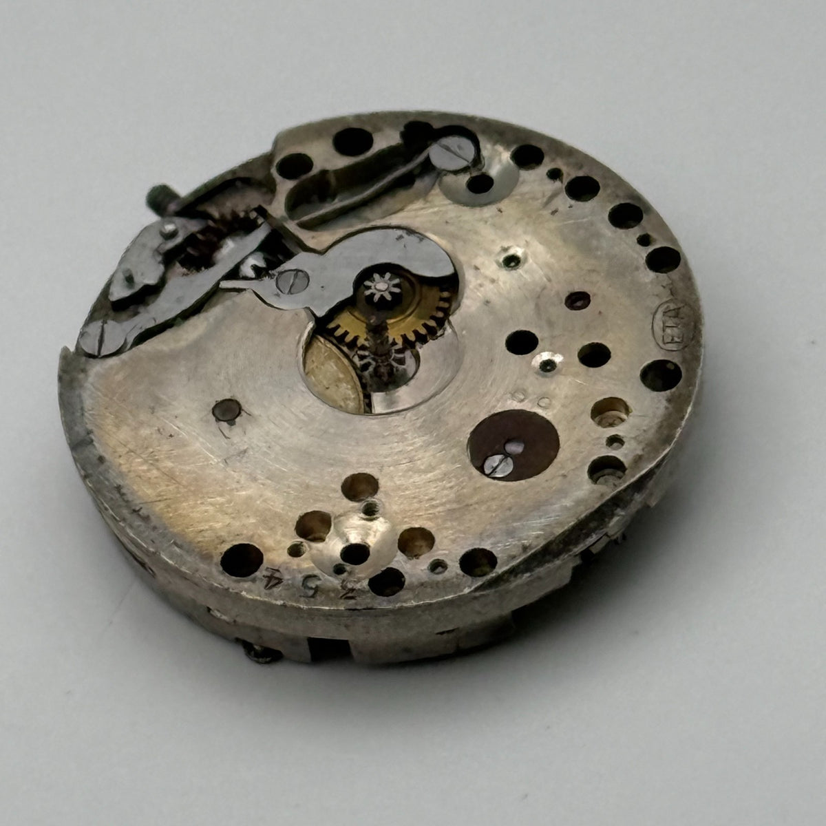 ETA Watch Movement 15 Jewels Swiss Manual Wind Vintage Parts Repair 23.2mm