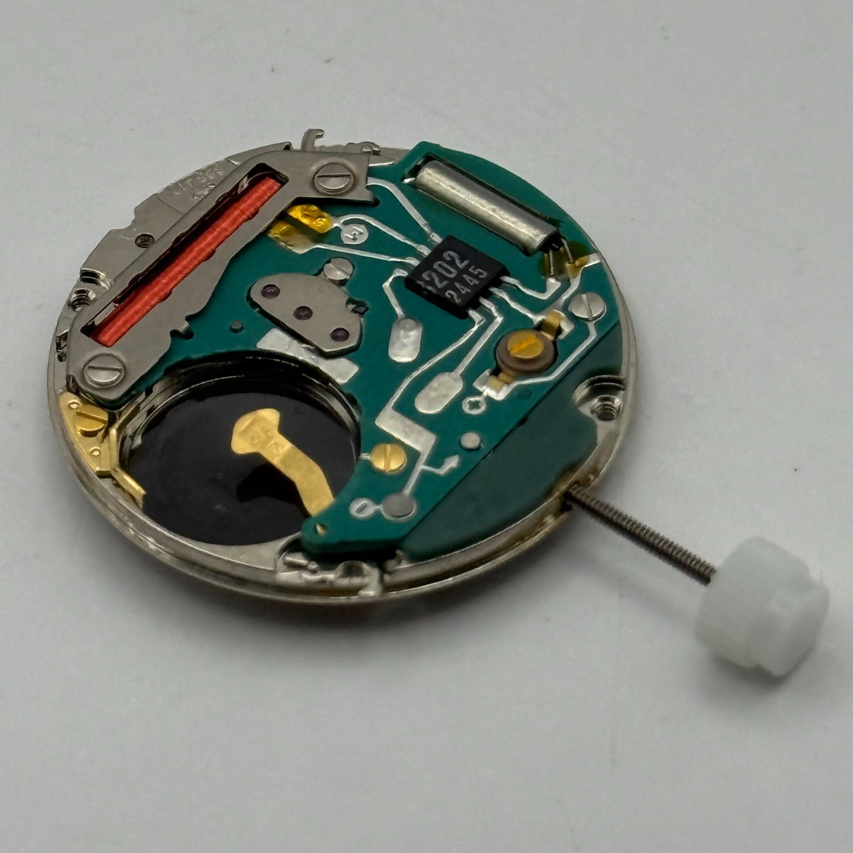 ETA 555.412 Watch Movement Running Quartz Swiss 7 Jewels Parts Repair 23.9mm