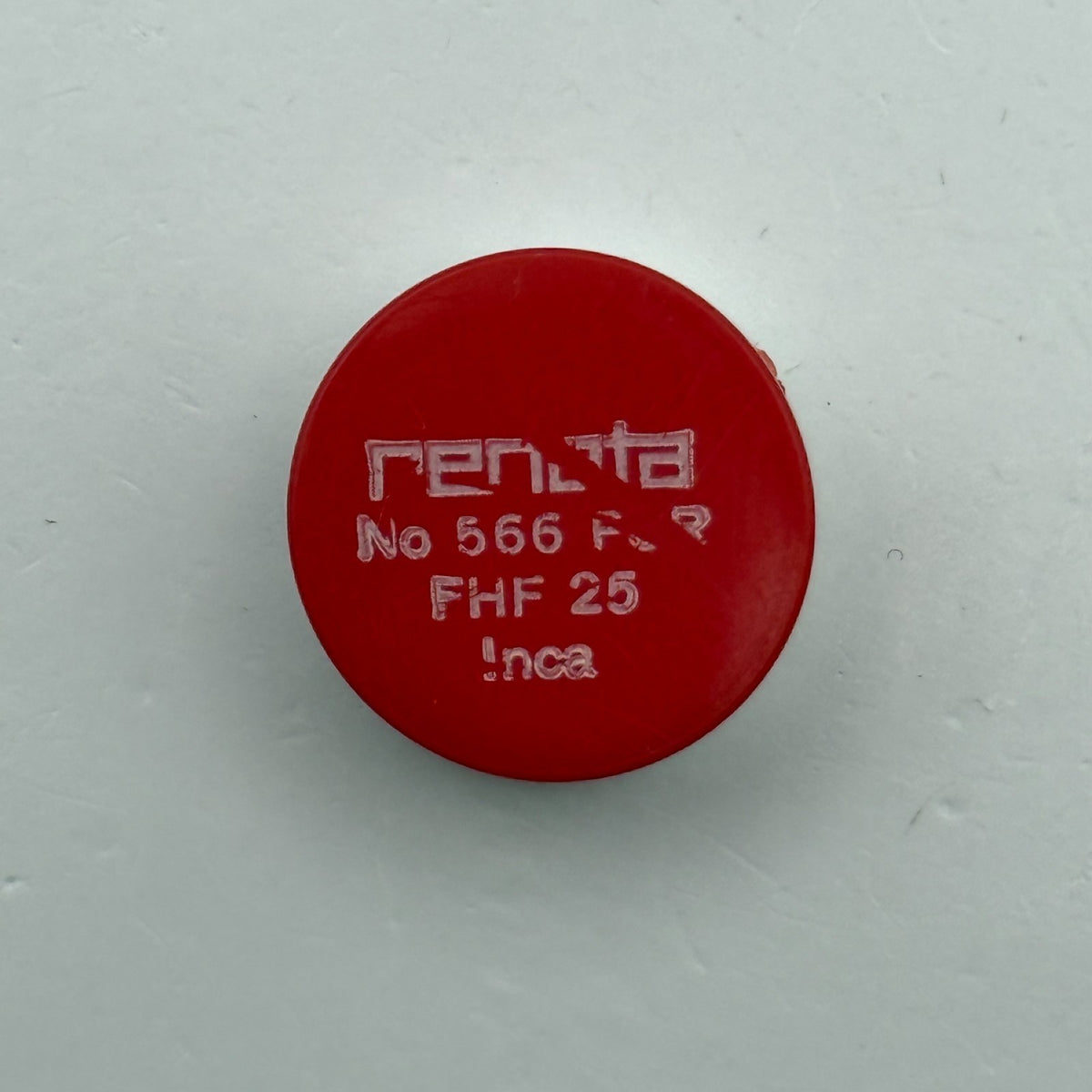 FHF 25 Inca Balance Wheel Complete And Spring Renata 566 Watch Movement Parts