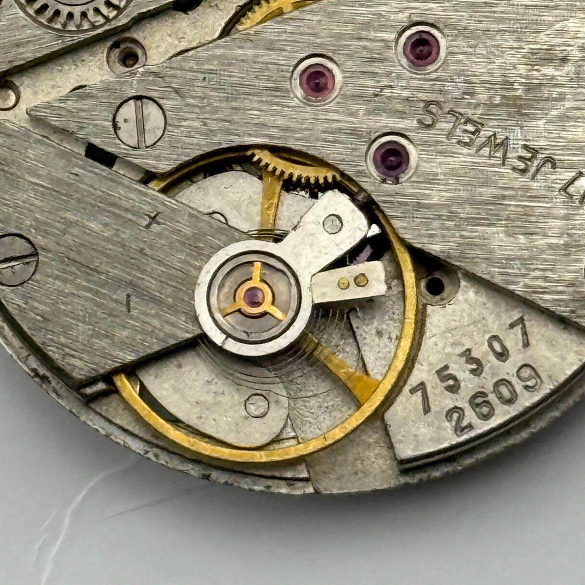 Poljot 2609 Watch Movement Soviet 17 Jewels Manual Wind Parts Repair 26.5mm