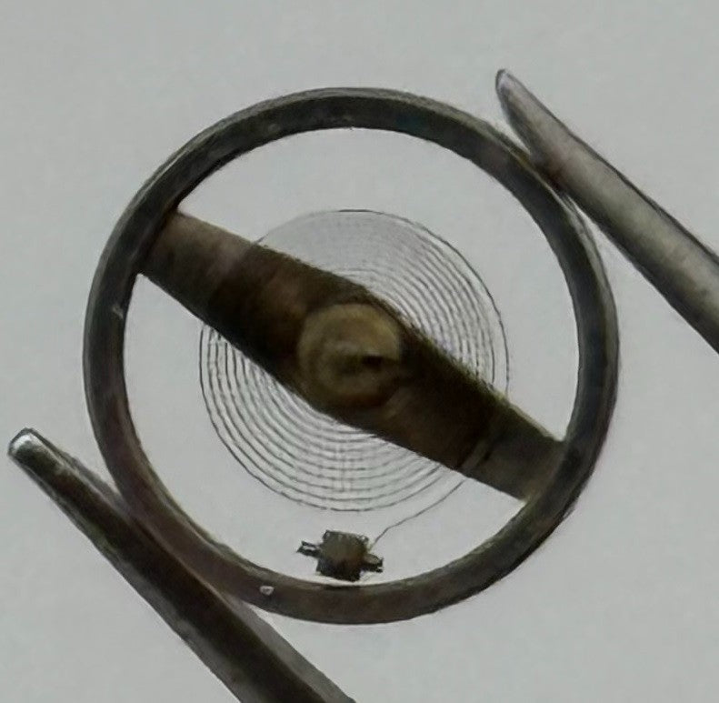 Brac 2021 Balance Wheel Complete And Spring 5¼’’’ 69 M Watch Movement Parts NOS