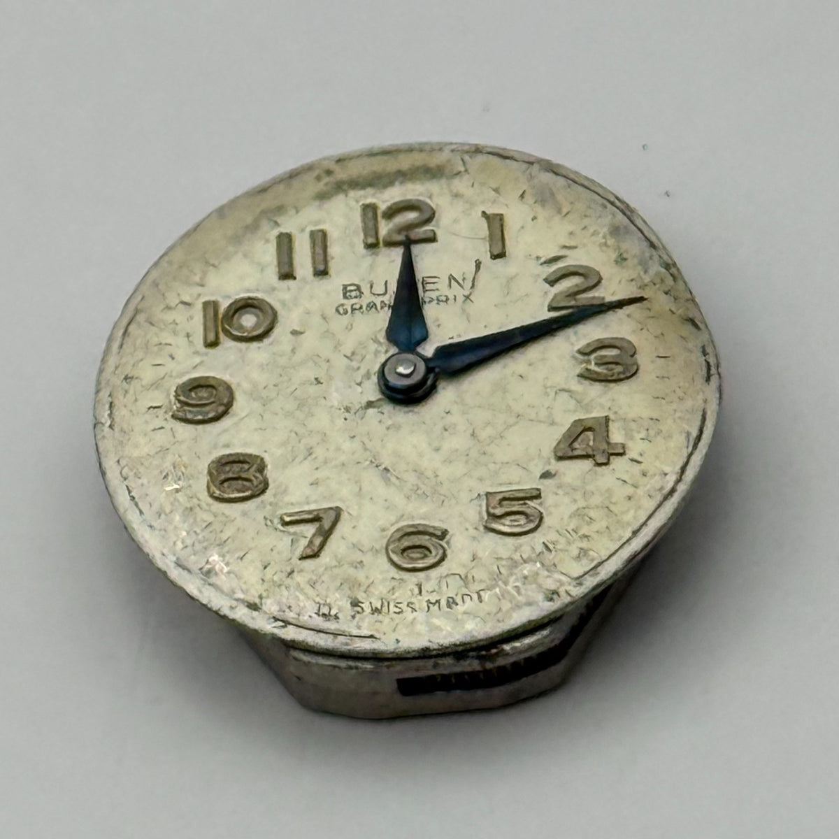 Buren 350 Watch Movement Grand Prix Swiss 17 Jewels Manual Wind Parts  15.2mm