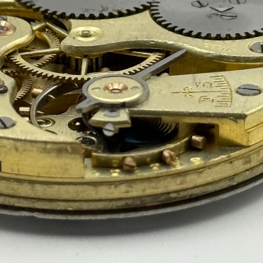 IWC Peerless Pocket Watch Movement Open Face High Grade S&Co Parts 39.9mm