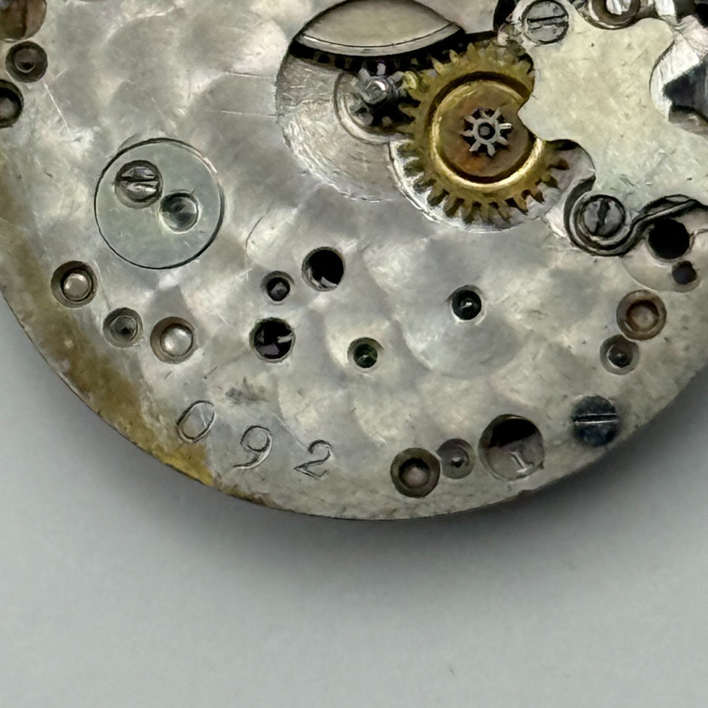 A. Calame & Fils 092 Watch Movement Trinitas Swiss Manual Wind Parts 22.1mm