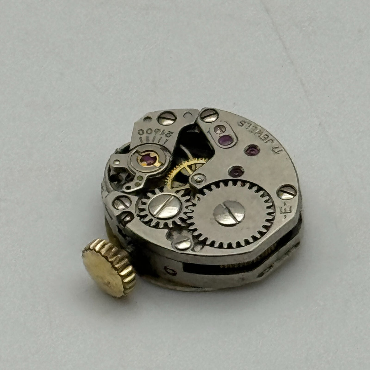 PUW 1075 Watch Movement Anker Ladies Manual Wind 21600 Swiss Vintage Parts 13mm