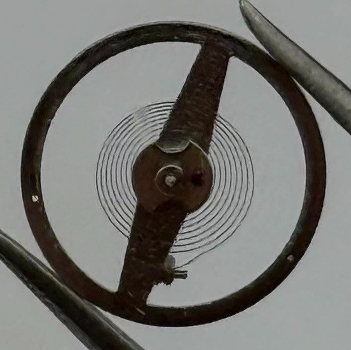 Oris 531/2 Balance Wheel Complete And Spring 8¾’’’ 4375 Watch Movement Parts NOS