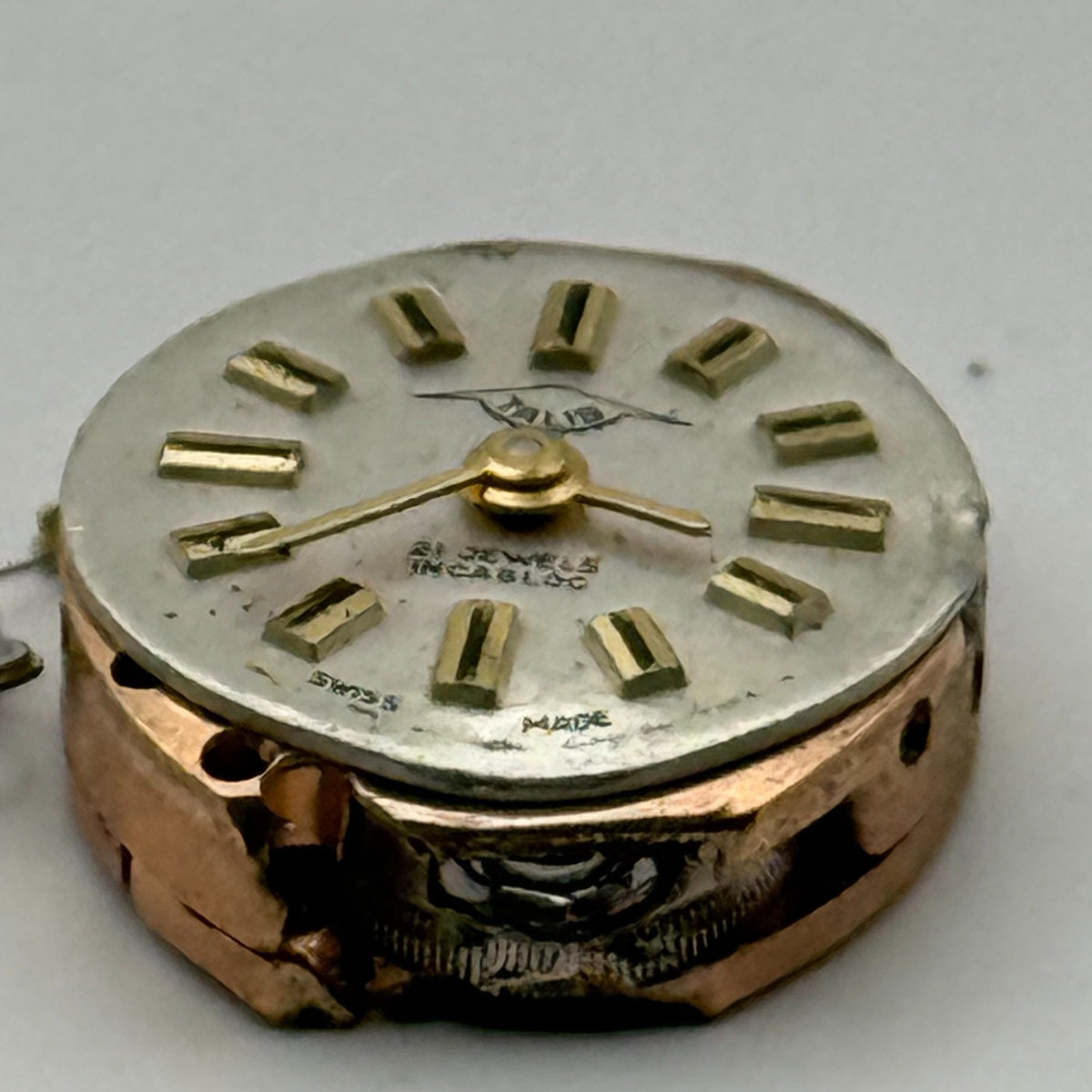 FEF 6630 Watch Movement Talis 21 Jewels Swiss Manual Wind Parts Repair 13mm