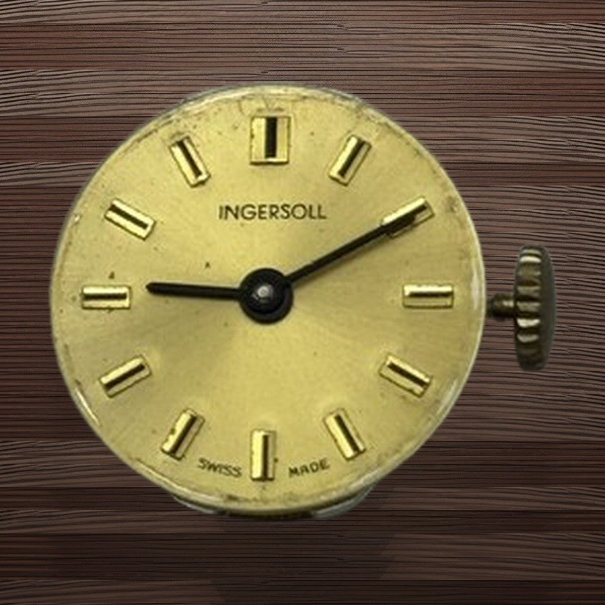 Ronda RL 5901  Watch Movement Ingersoll Manual Wind Vintage Swiss Repair 15.1mm