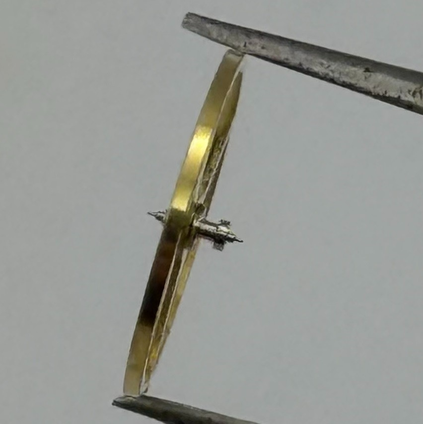 C.603 Balance Wheel Complete And Spring 10½’’’ Renata Watch Movement Parts NOS