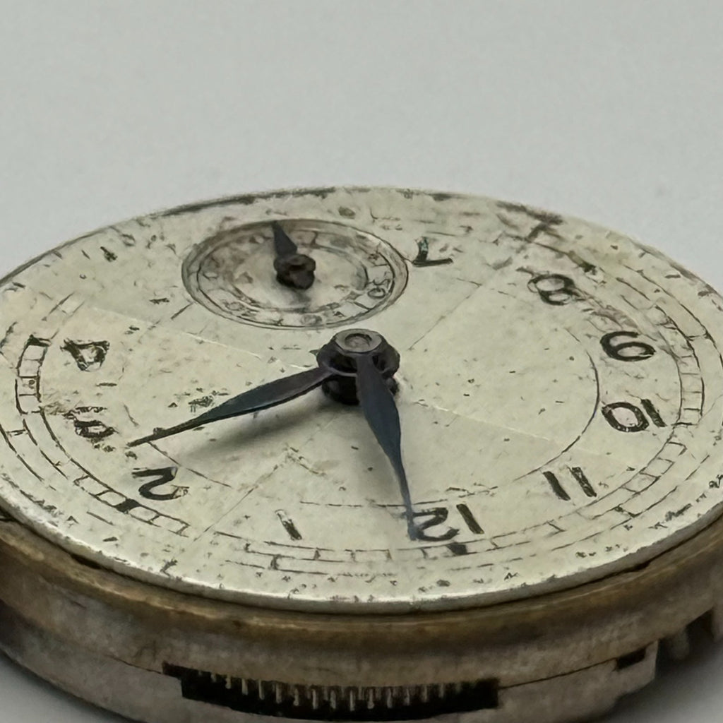 Peseux 60 Watch Movement Rotary 15 Jewels Swiss Manual Wind Parts Repair 18.6mm