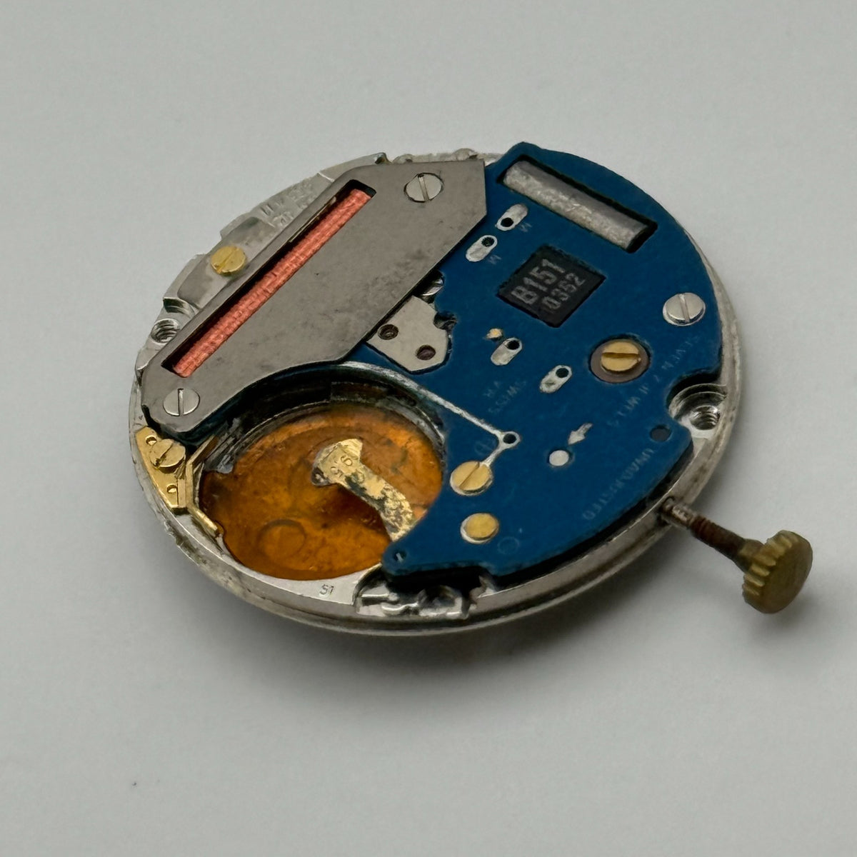ETA 955.411 Watch Movement Running Quartz Swiss 7J Parts Repair Spares 23.7mm