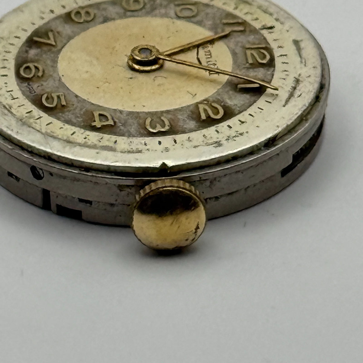 Revue 50 Watch Movement - Limit III - Running - For Parts / Repair - 22mm