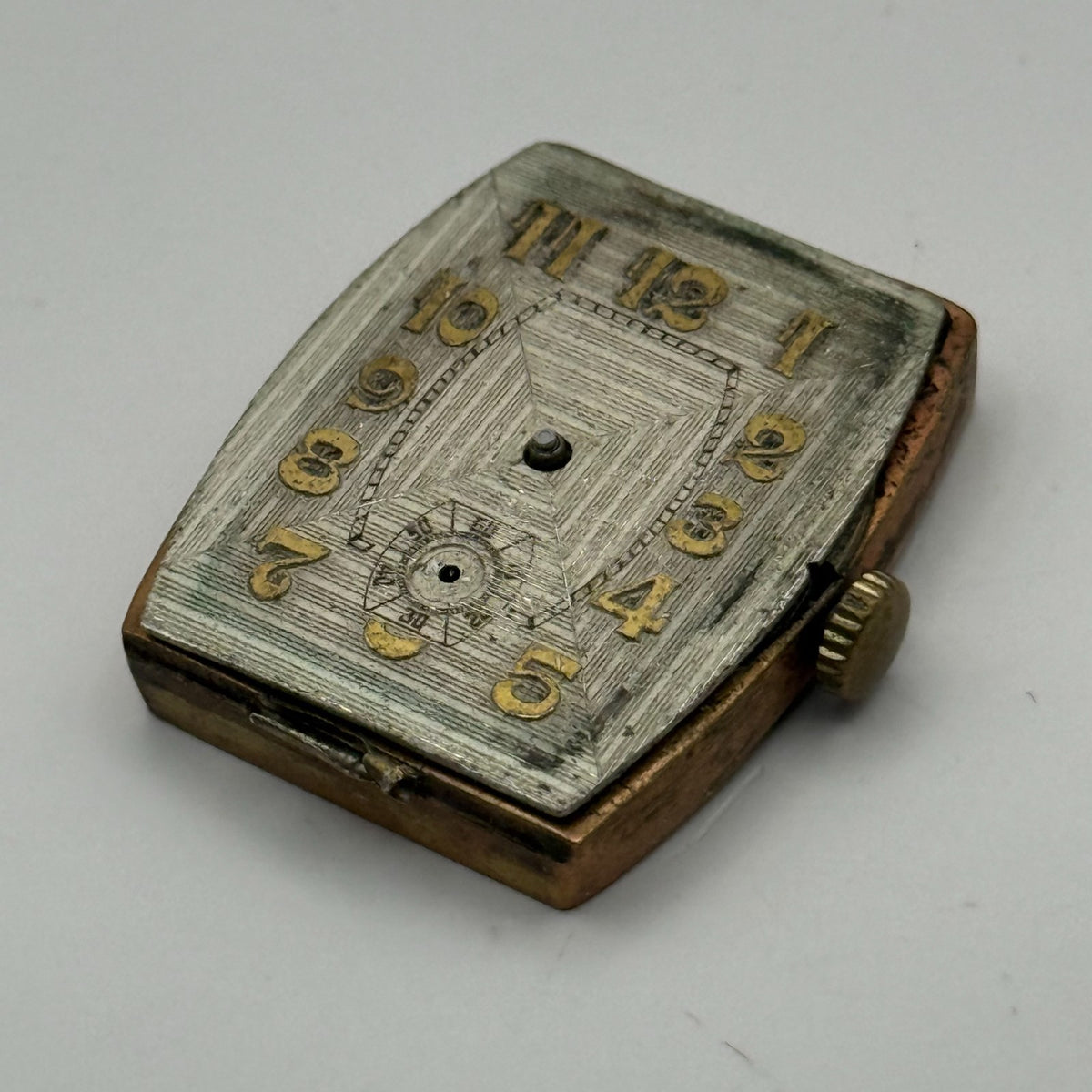 Vertex “B” Watch Movement - VWC B 15 Jewels - For Parts / Repair - 26.1mm