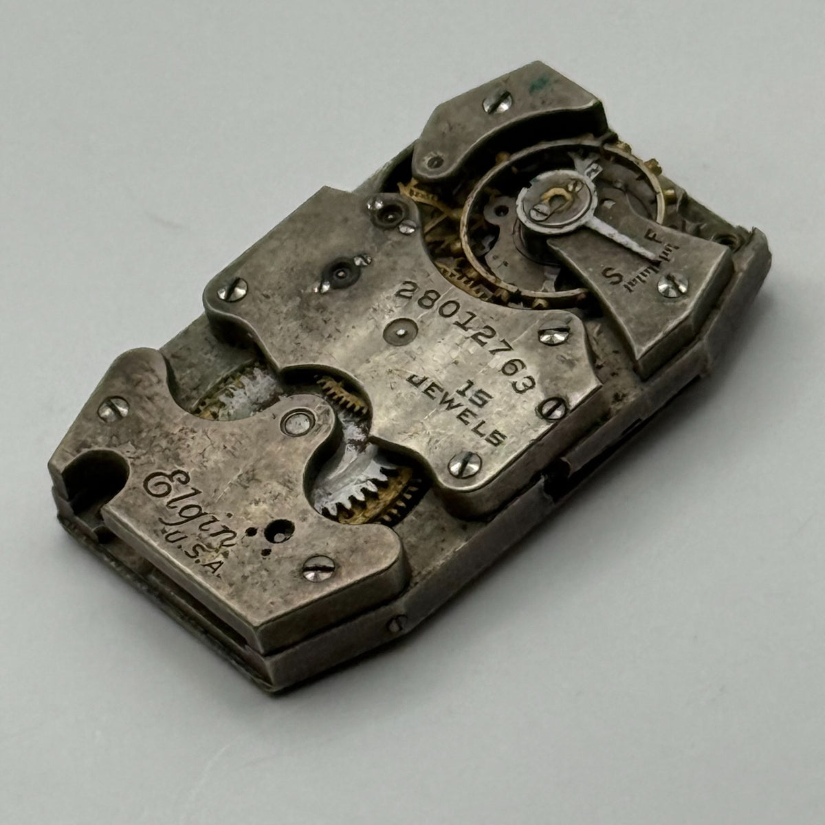 Elgin Grade 482 Watch Movement Model 2 American 16/0s Parts Repair