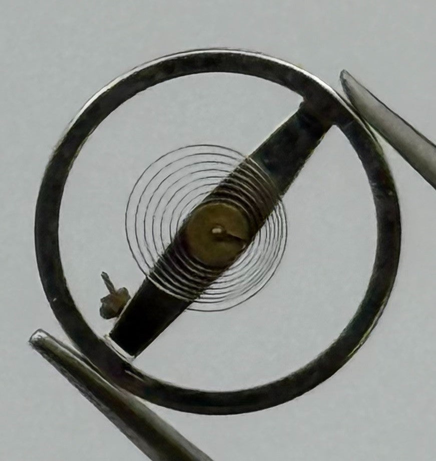 RL Rax 1013 1237 Balance Wheel Complete And Spring 1679 M Watch Movement Parts