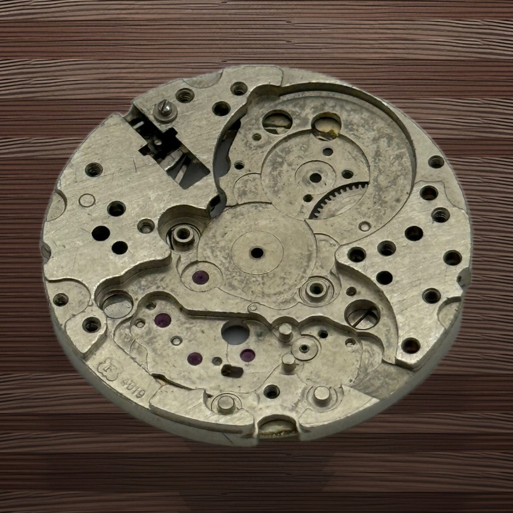 Felsa F4019 Watch Movement Automatic Vintage Partial  For Parts Or Repair 26.3mm