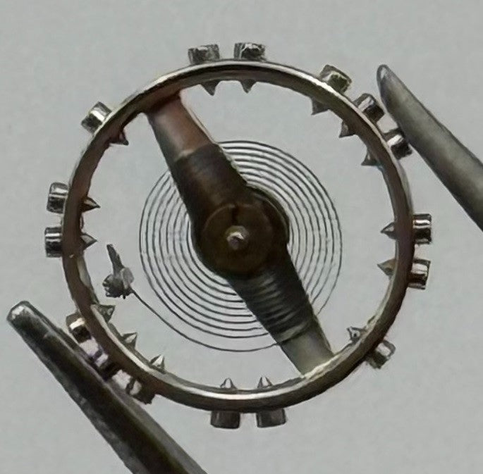 AS 976 1012 Balance Wheel Complete And Spring Renata 532 M Watch Movement Parts
