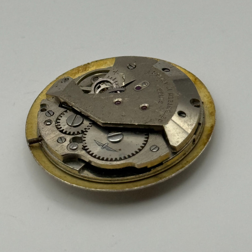 AS 1795 Watch Movement A. Schild 1795 Rotary 17J Incabloc Swiss Parts 25.9mm