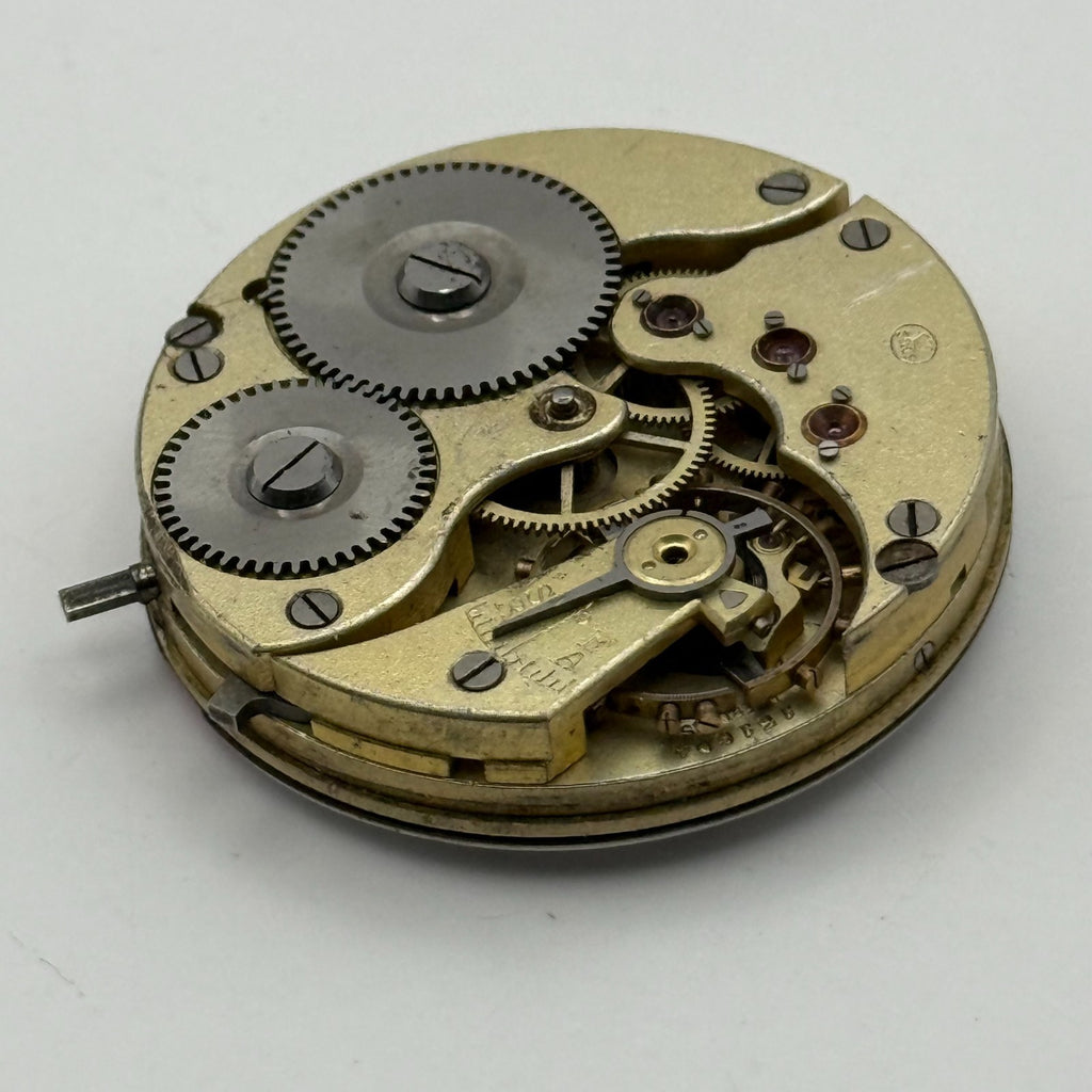 IWC Peerless Pocket Watch Movement Open Face High Grade S&Co Parts 39.7mm