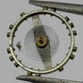 AS 1051 Balance Wheel Complete And Spring 5¼’’’ 34 M Watch Movement Parts NOS