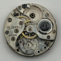 Red 12 Watch Movement - 15 Jewels - For Parts / Repair - 23.3mm
