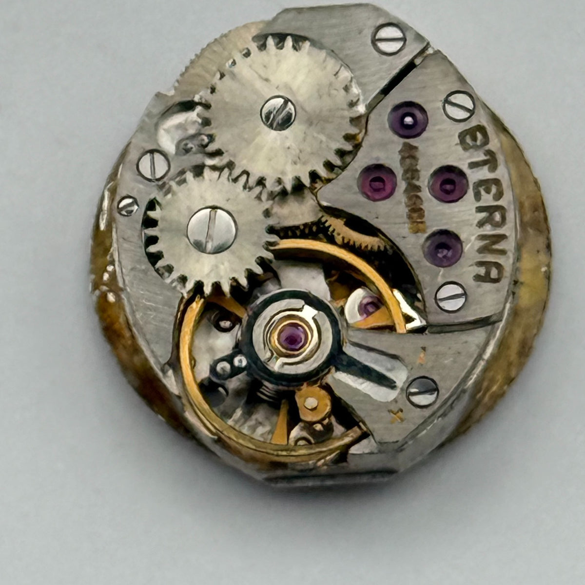 Eterna 1447 Watch Movement - Ladies - For Parts / Repair - 12.8mm