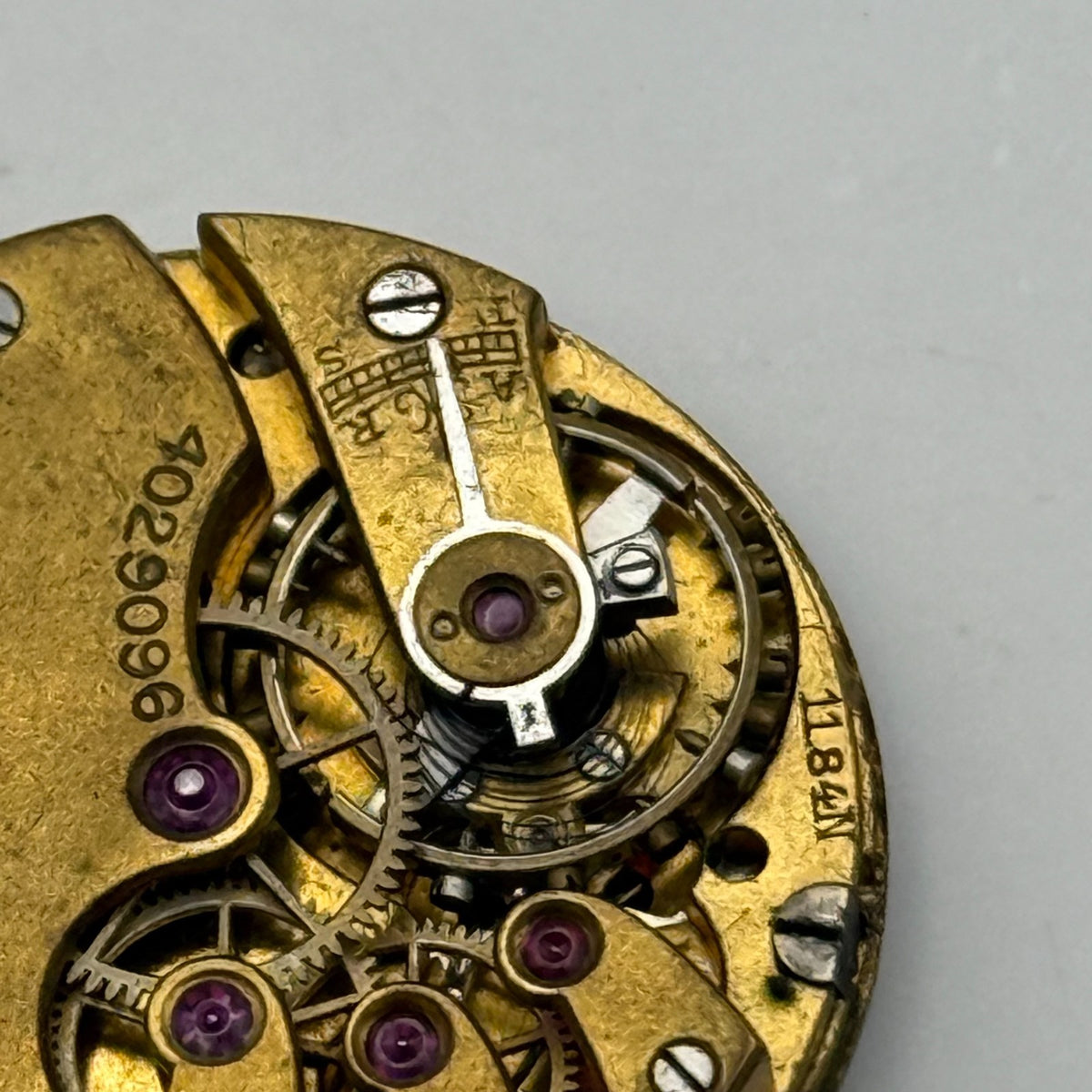 Longines 11.84N Watch Movement - For Parts / Repair - 25.4mm