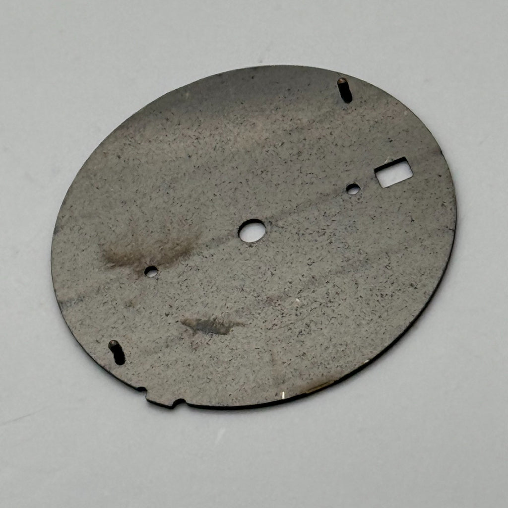 Seiko 7T94-0DR8 Watch Dial Chronograph 100M Black Spare Parts Repair 27.5mm