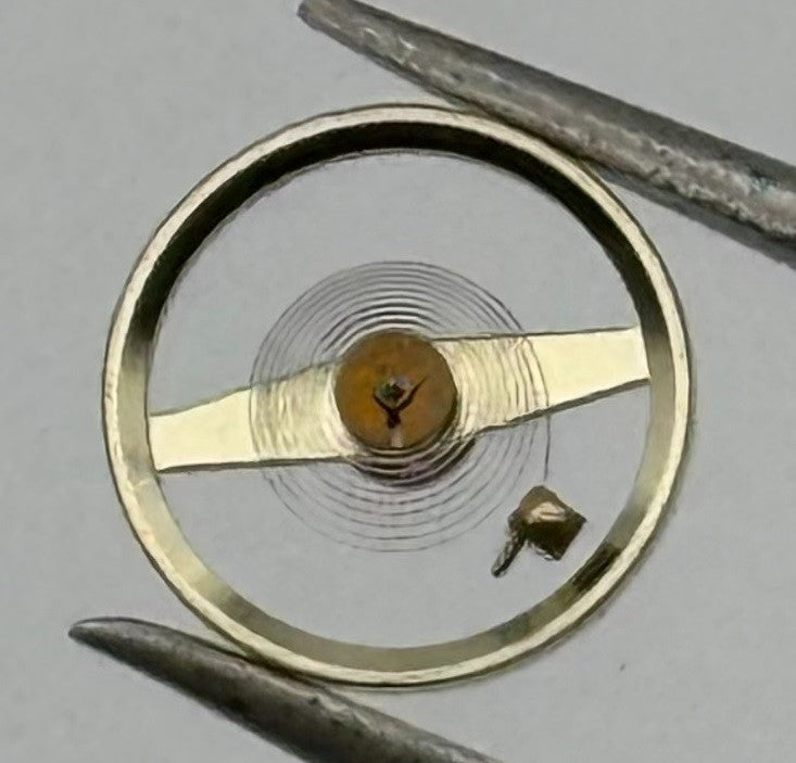 BFG 930 PL Balance Wheel Complete And Spring 7¾’’’ 1310 Watch Movement Parts NOS