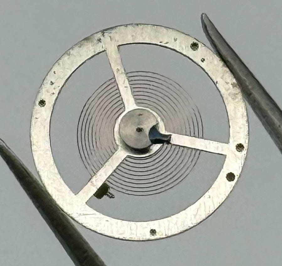 Brac 190 Balance Wheel Complete And Spring Renata 828 Watch Movement Parts NOS