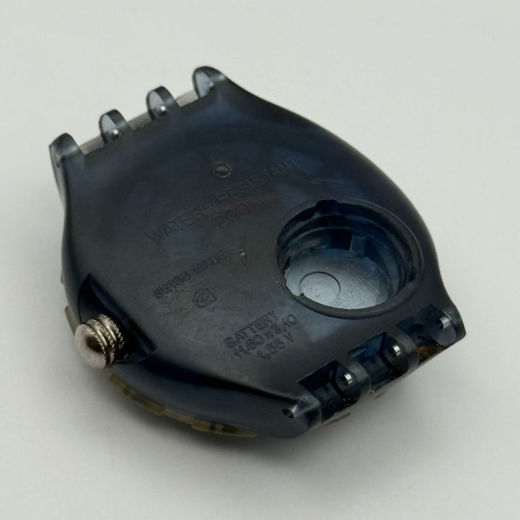 Vintage Swatch Scuba 200 Watch SDM100/1 Black Gondola 1994 40mm Parts Repair