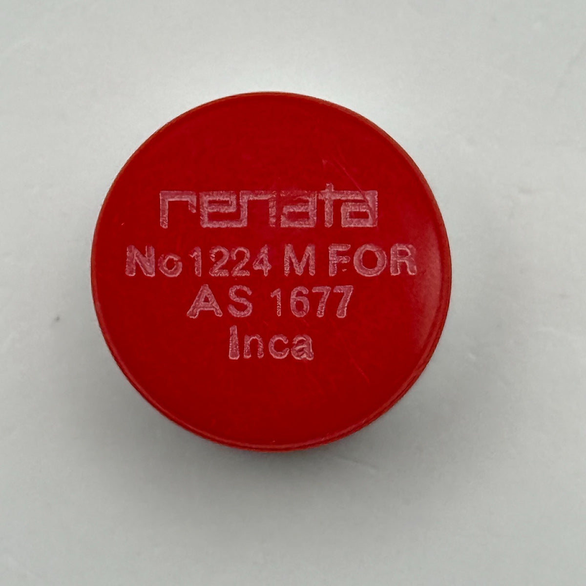 AS 1677 Balance Wheel Complete And Spring Renata 1224 M Watch Movement Parts NOS