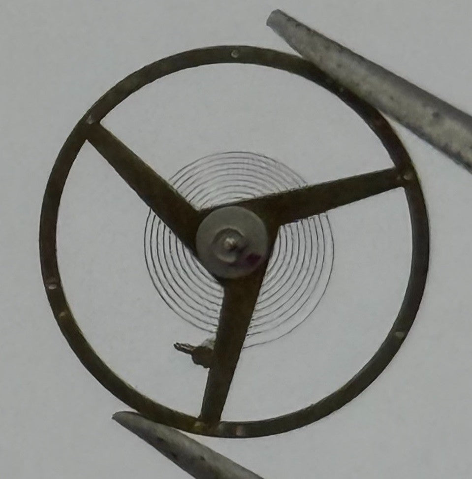 AS 1525 1526 Balance Wheel Complete And Spring 10½’’’ 1430 Watch Movement Parts