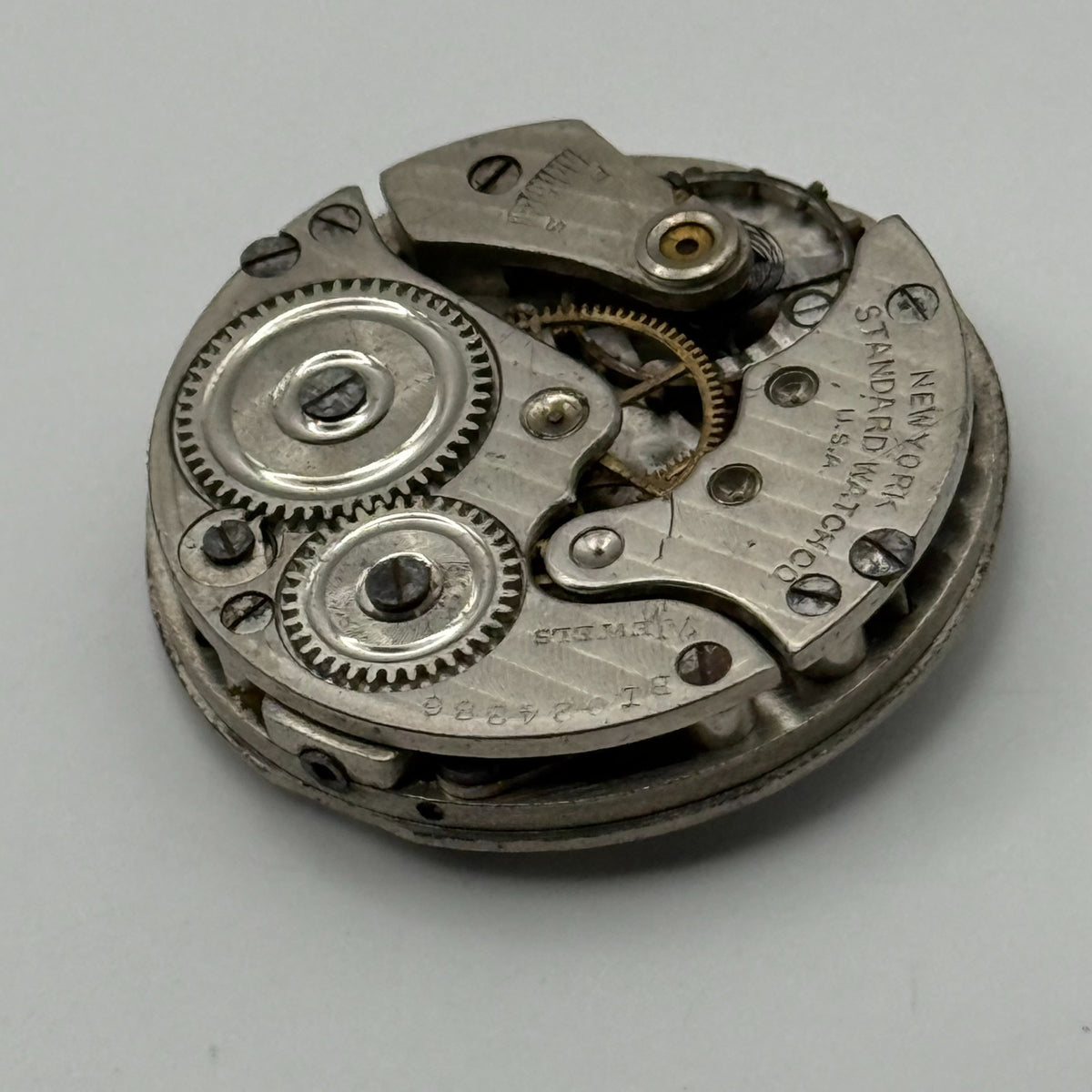 New York Standard Grade 306 Watch Movement Model BI American 0s Parts Repair