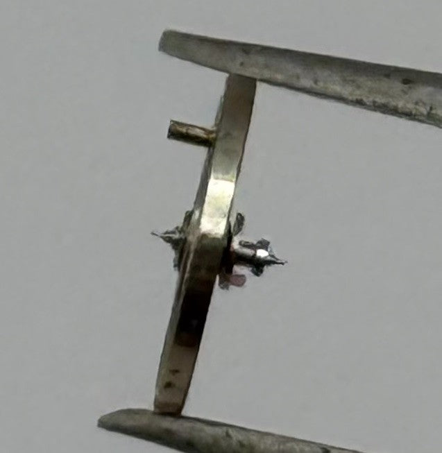 Kasper 1100 Balance Wheel Complete And Spring 5½’’’ 1651 Watch Movement Parts
