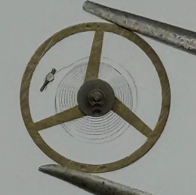 AS 1977-2 Balance Wheel Complete And Spring Renata 1831 Watch Movement Parts NOS