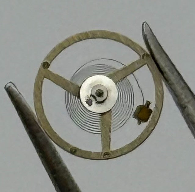 Tissot 2400 2401 Balance Wheel Complete And Spring 6¾’’’ 1847 Watch Movement NOS