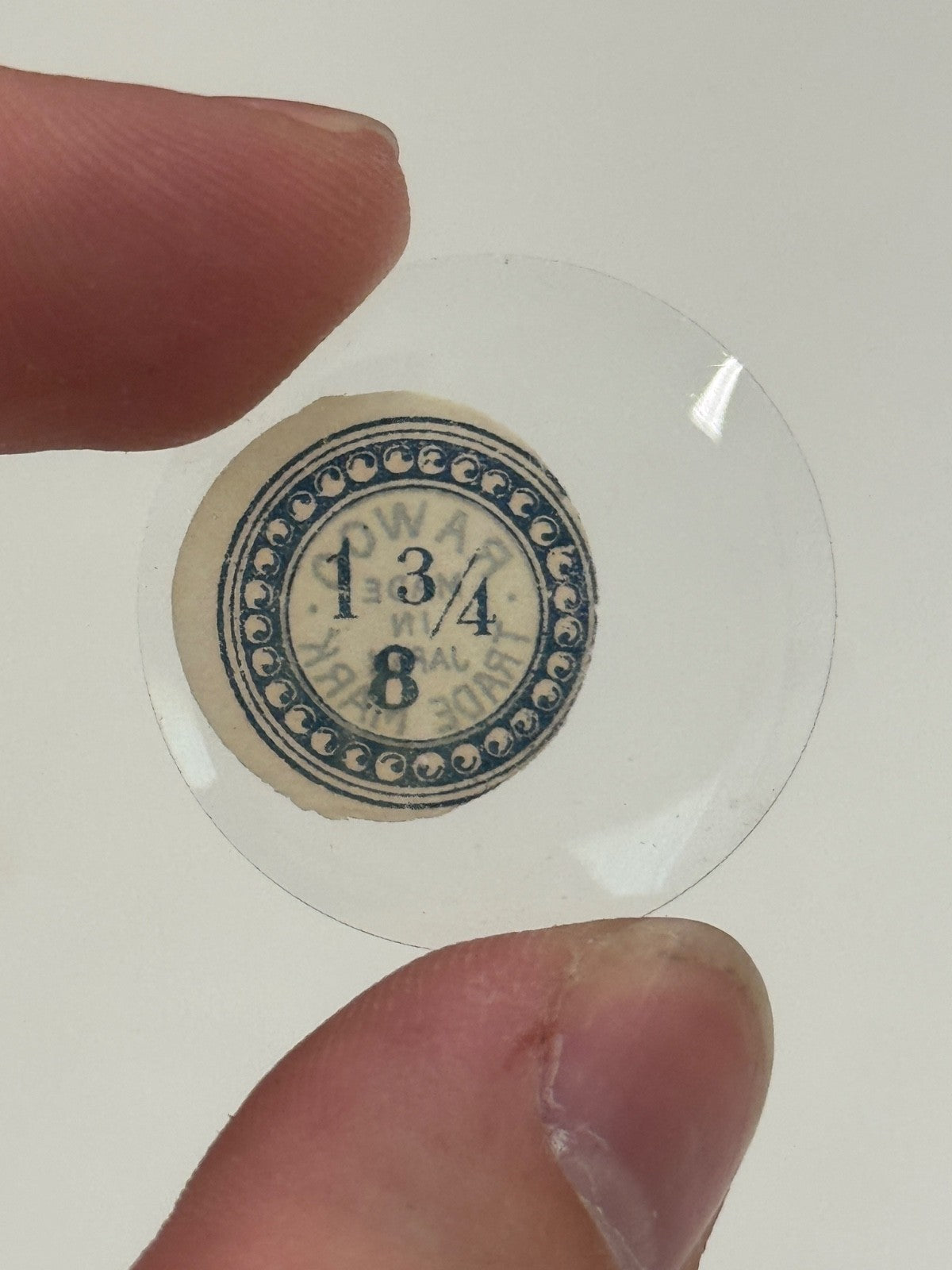 Antique Pocket Watch Glass Crystal - Choose From Available Sizes - Rawco - NOS