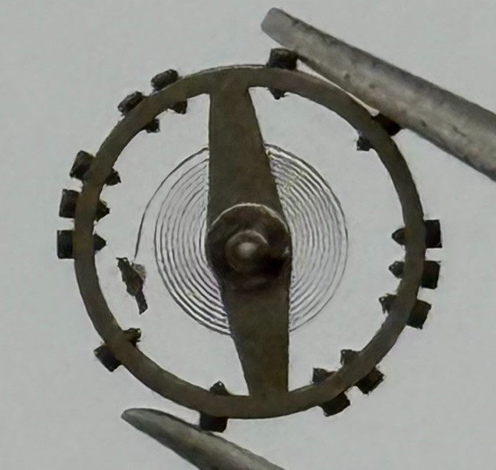 AS 976 1012 Balance Wheel Complete And Spring Renata 29 Watch Movement Parts NOS