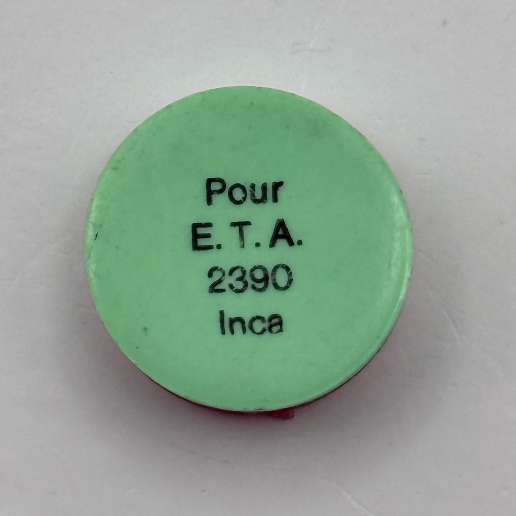 ETA 2390 Inca Balance Wheel Complete And Spring Pour Watch Movement Parts NOS